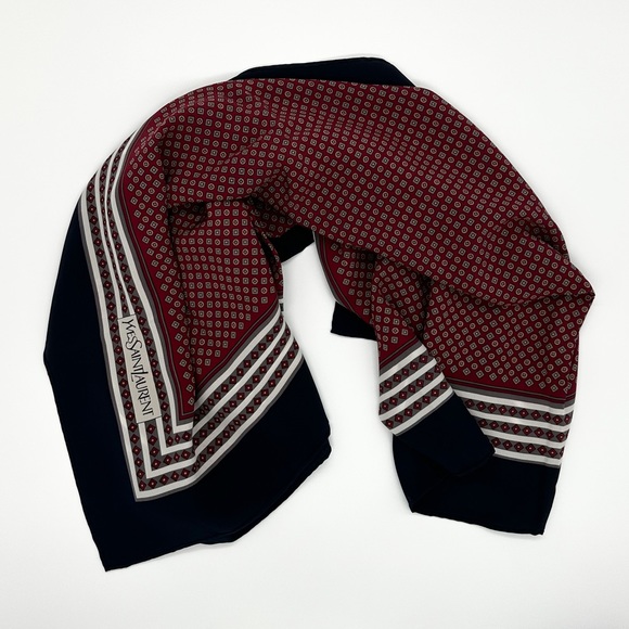 YSL Silk Scarf - Picture 1 of 5